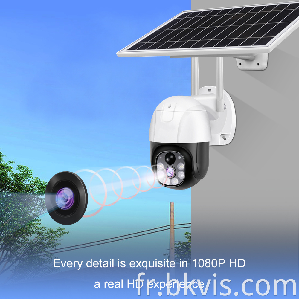 Solar Camera Waterproof Night Outdoor Camera Home Speaker